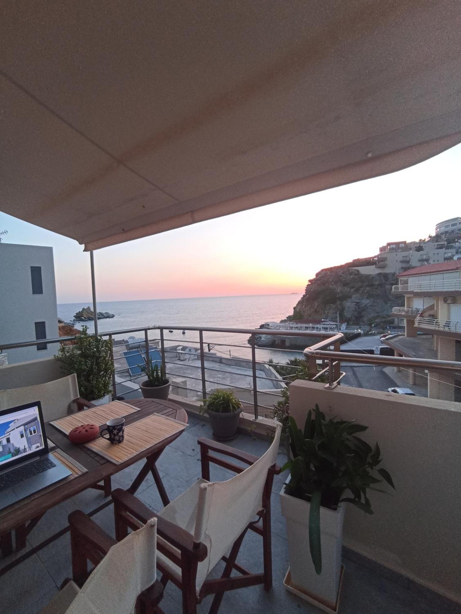 Popis Sea View Apartments Agia Pelagia  Exterior foto