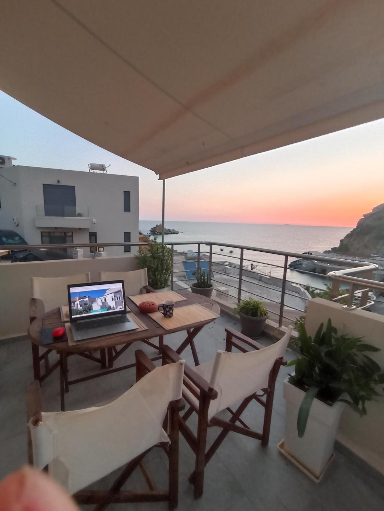 Popis Sea View Apartments Agia Pelagia  Exterior foto