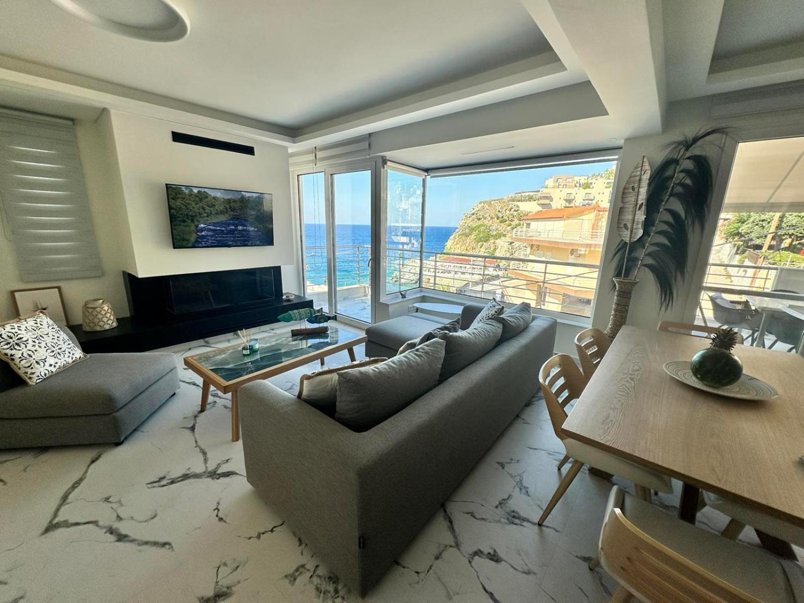 Popis Sea View Apartments Agia Pelagia  Exterior foto